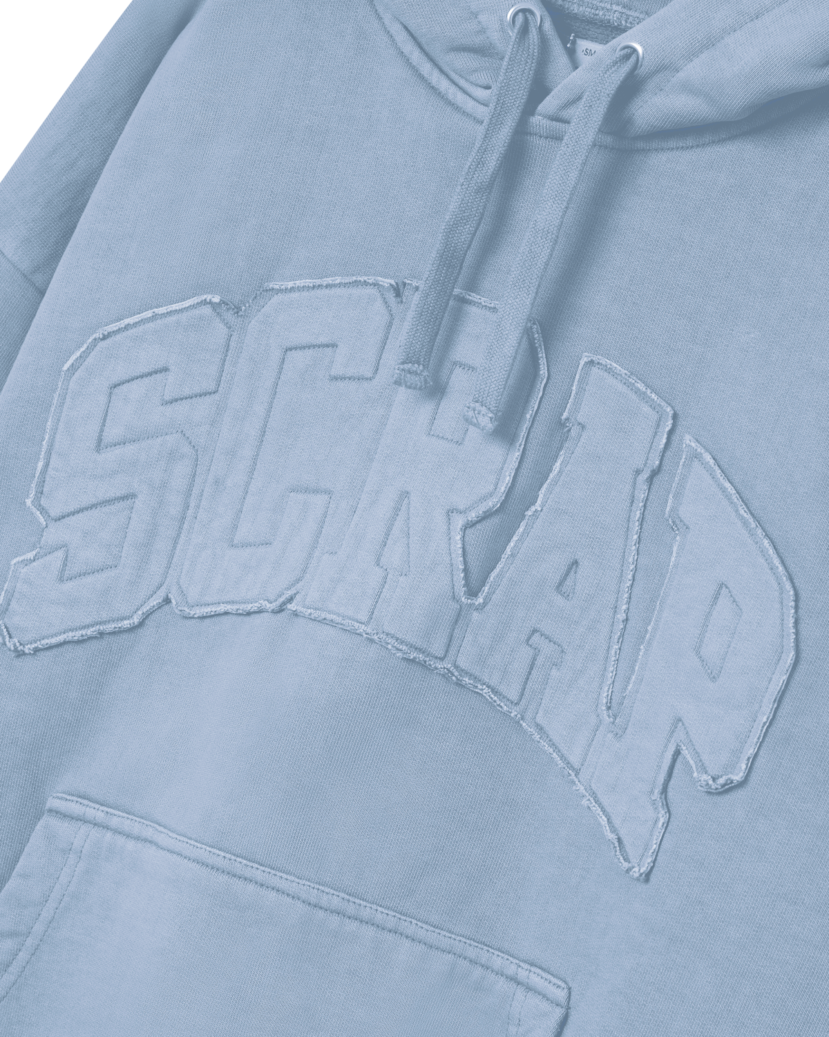 COLLEGE FADED HOODIE BLUE