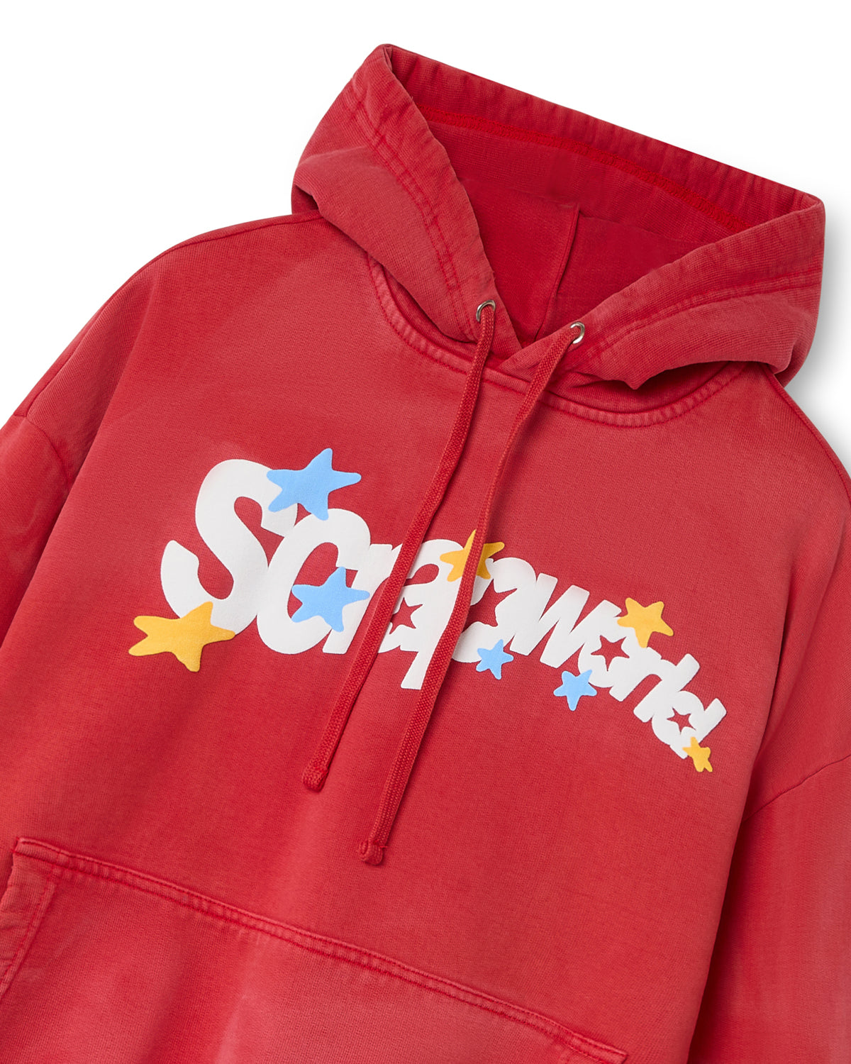 MAGIC SUNFADED HOODIE RED