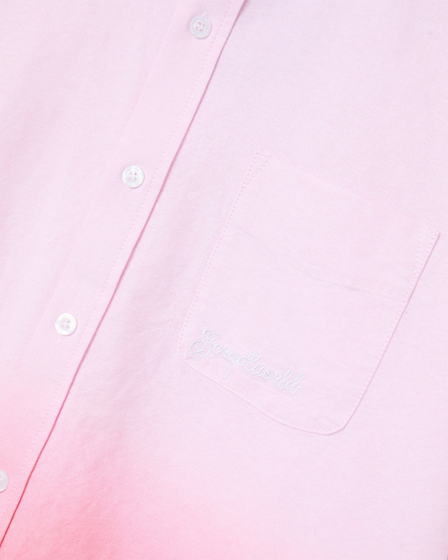 GRADIENT BOXY OXFORD SHIRT PINK