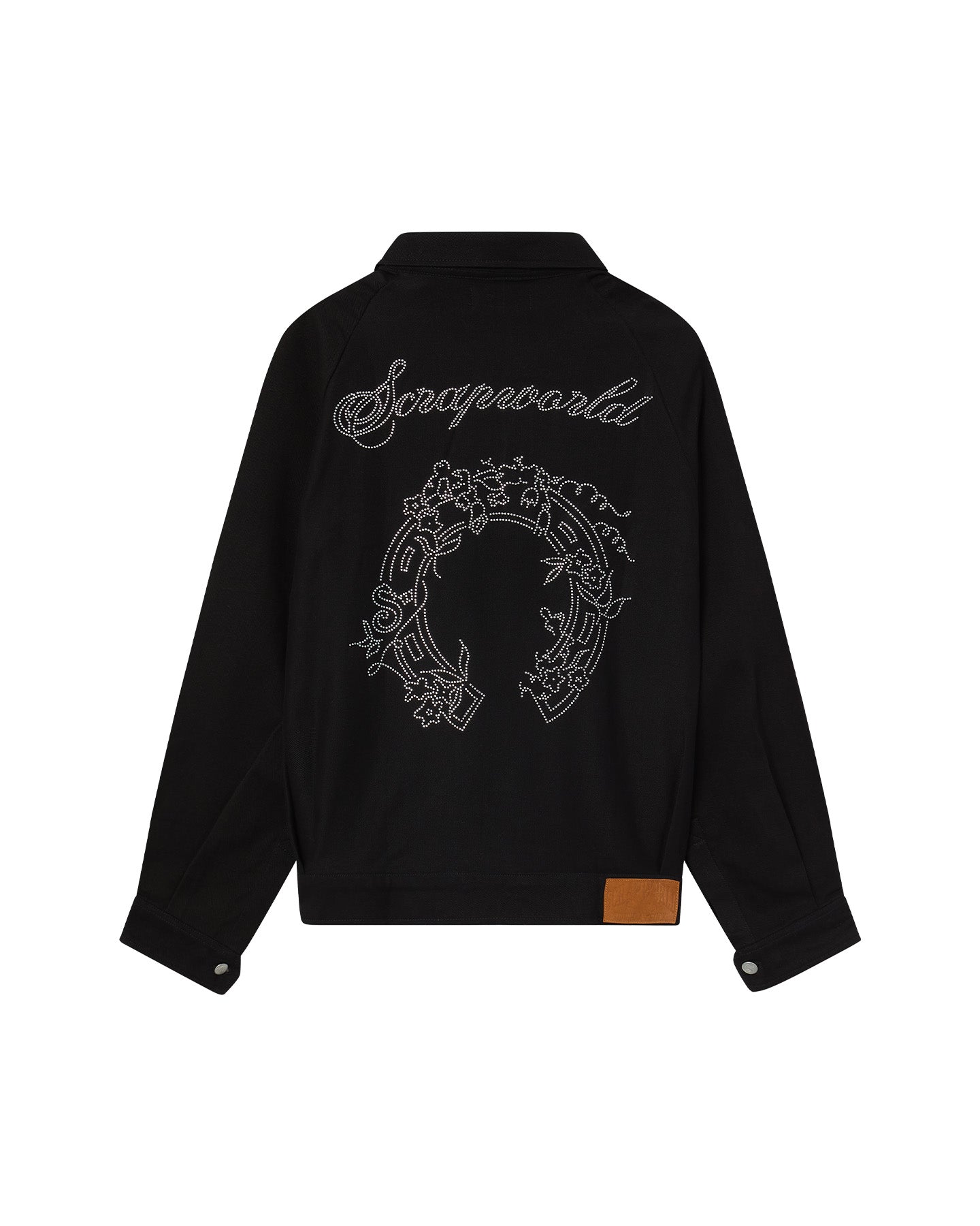 LUCKY RHINESTONE WORKJACKET BLACK