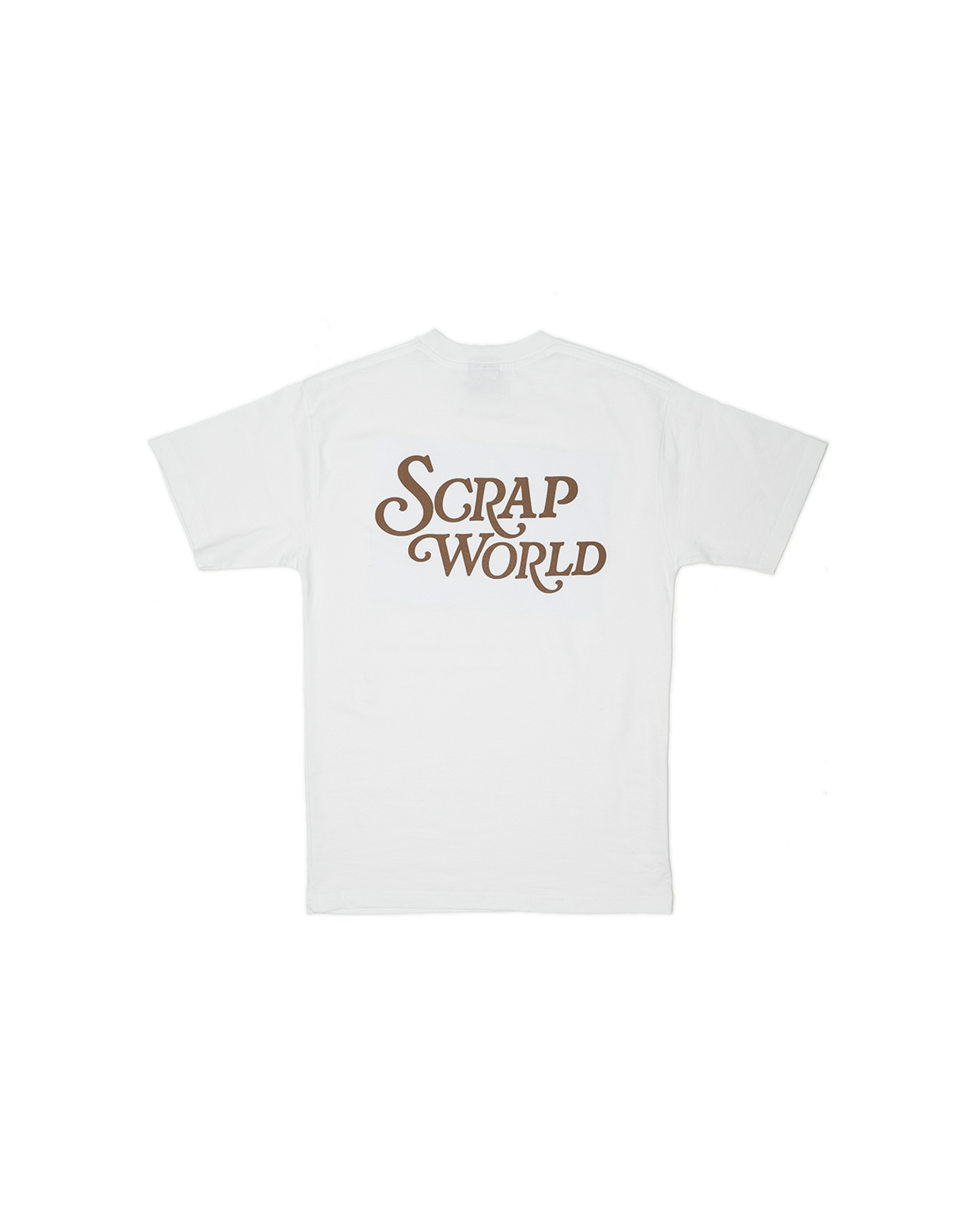 CLASSIC LOGO LOGO TEE BROWN/WHITE