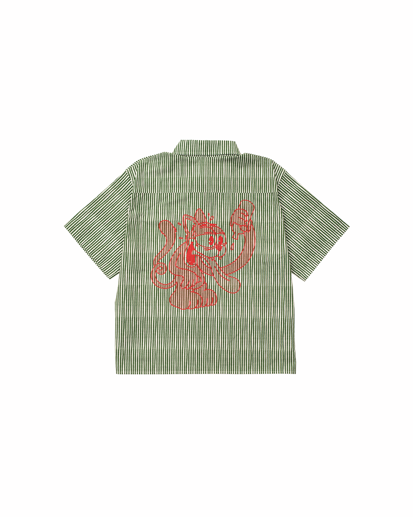 MARKER LINES SHIRT GREEN