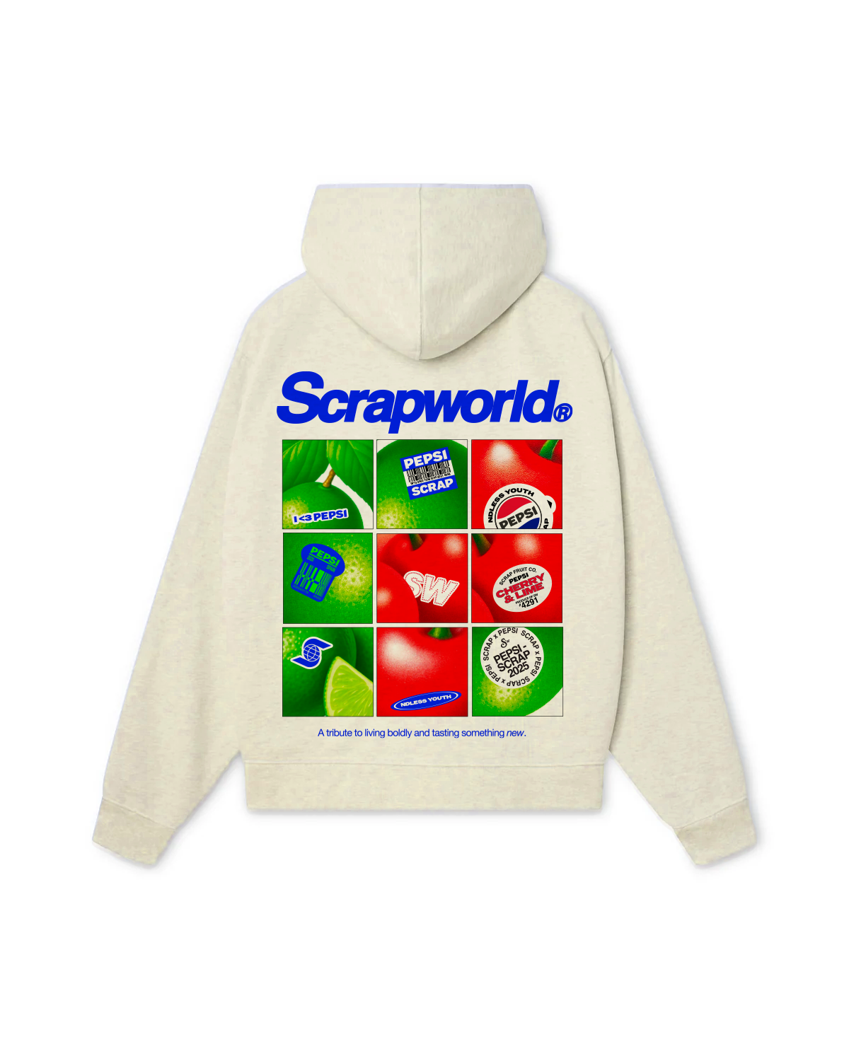 PEPSI FRUITS HOODIE RAW