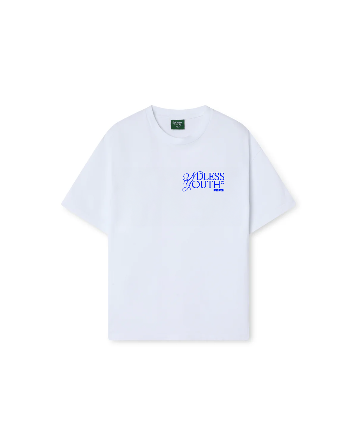 PEPSI LIME TEE WHITE