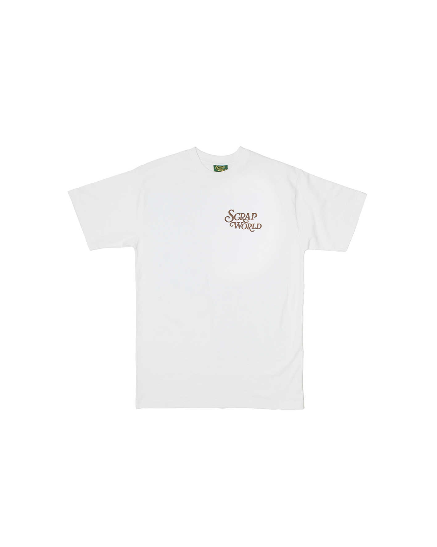 CLASSIC LOGO LOGO TEE BROWN/WHITE