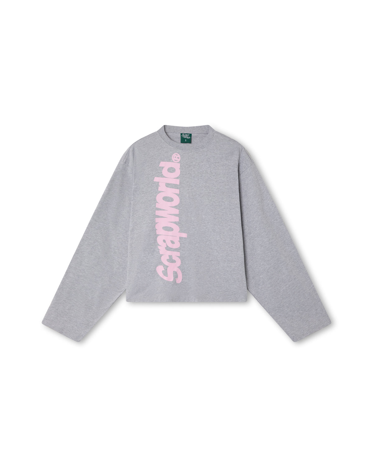 VERT LONGSLEEVE TEE HEATHER GREY
