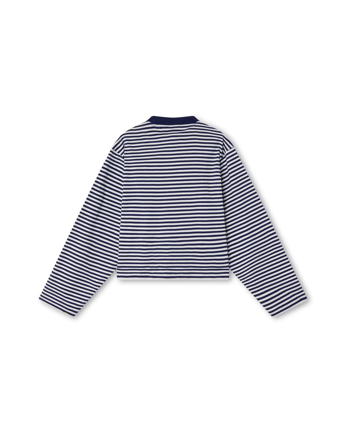 VERT STRIPES LONGSLEEVE TEE NAVY