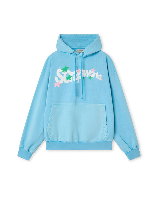MAGIC SUNFADED HOODIE BABY BLUE