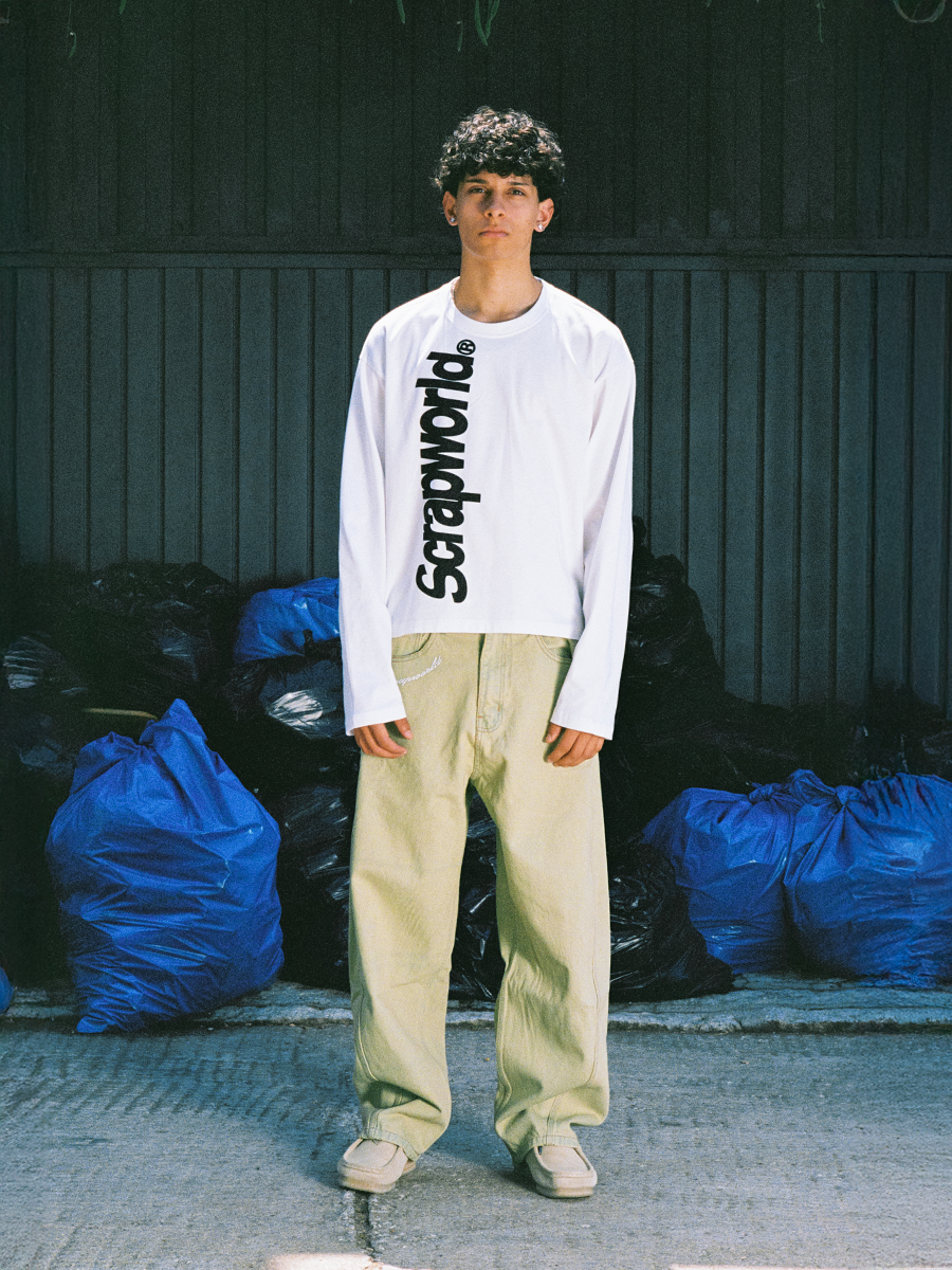 VERT LONGSLEEVE TEE WHITE