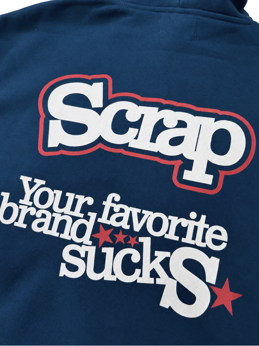SUCKS HOODIE TILT BLUE