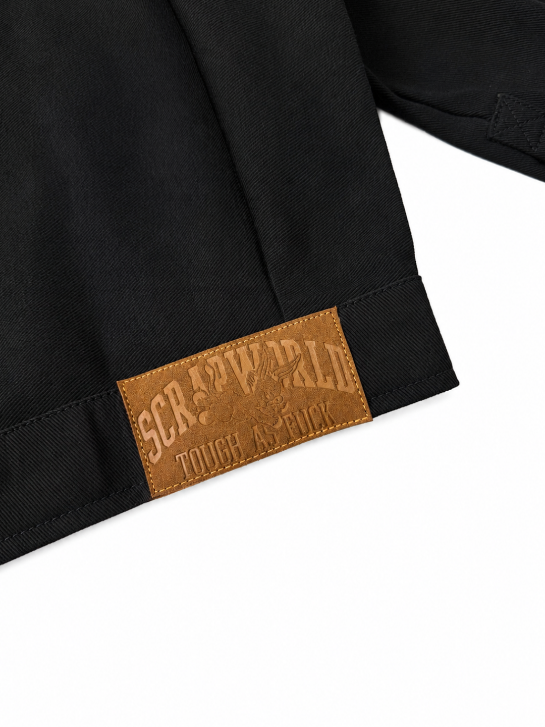 LUCKY RHINESTONE WORKJACKET BLACK