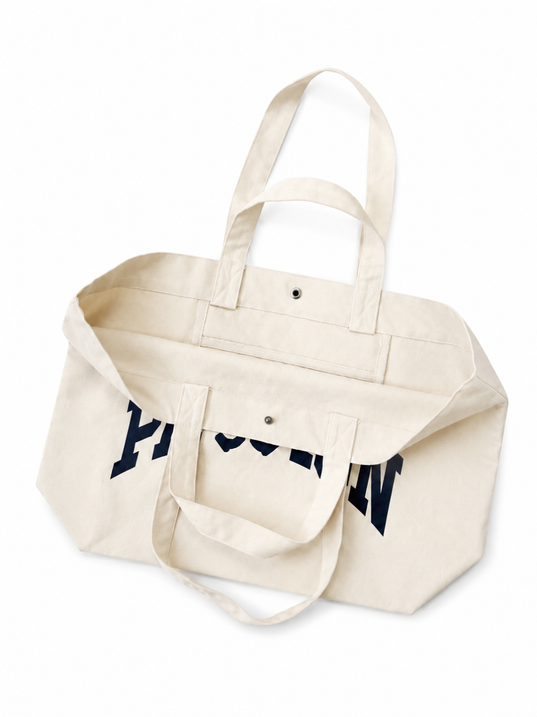 SCRAPWORLD 26 HEAVY CANVAS TOTE BAG BEIGE