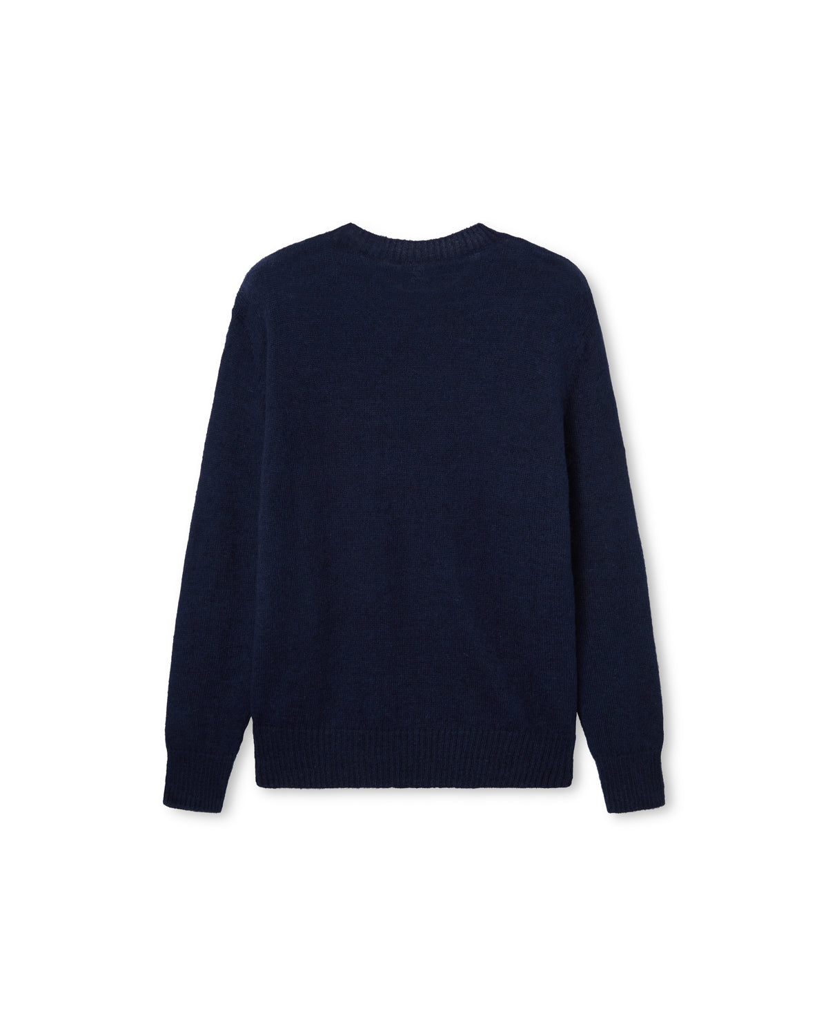 SMOKE KNIT MOHAIR SWEATER NAVY