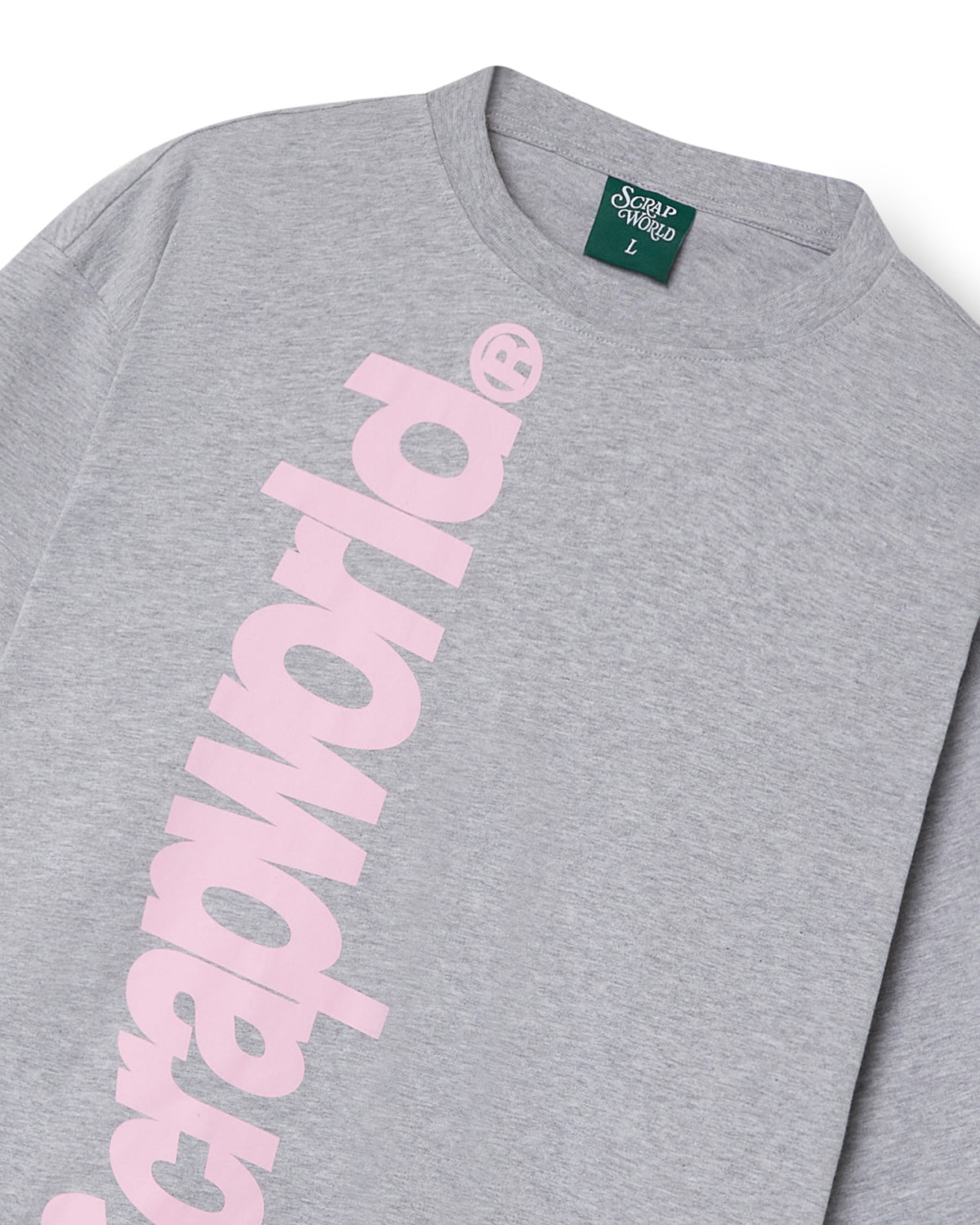 VERT LONGSLEEVE TEE HEATHER GREY