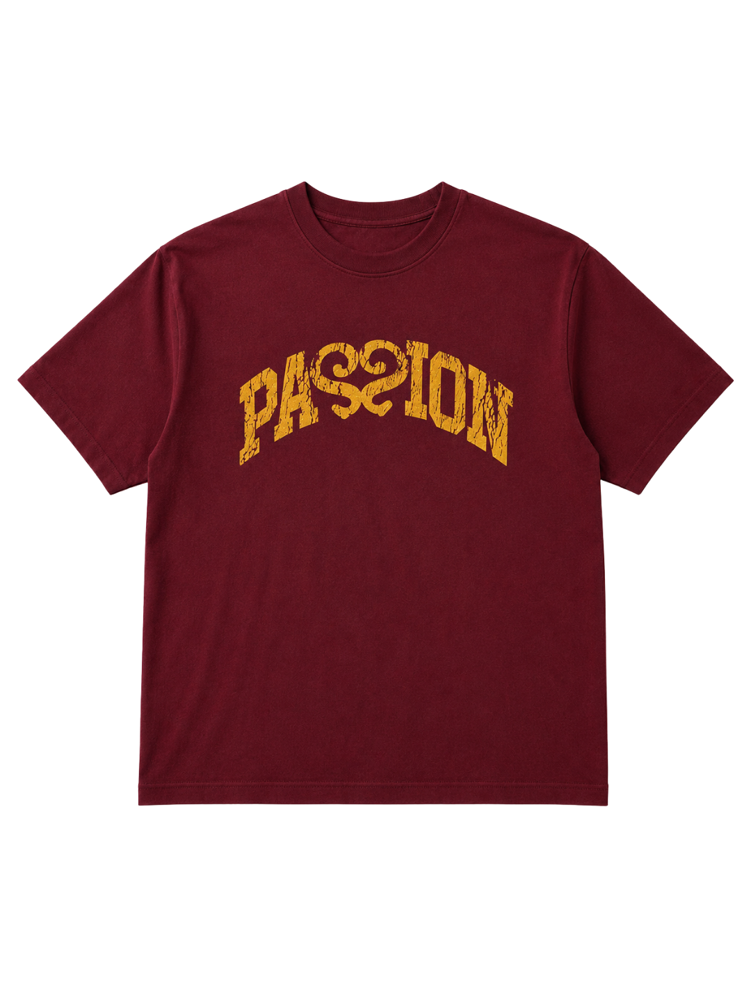 PASSION TEE BURGUNDY