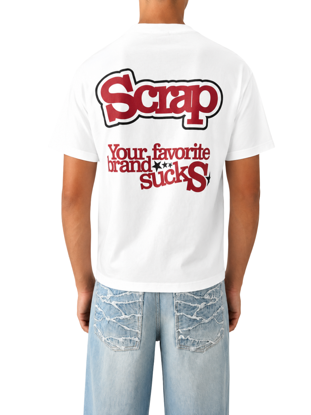 SUCKS TEE WHITE