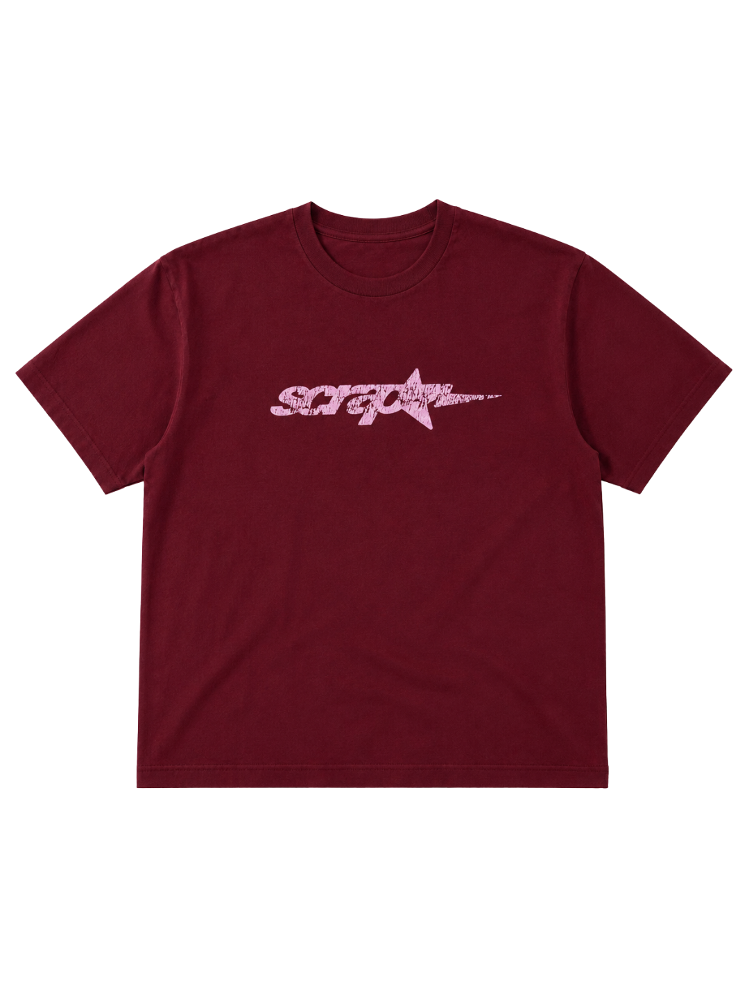 SPARK TEE  BURGUNDY