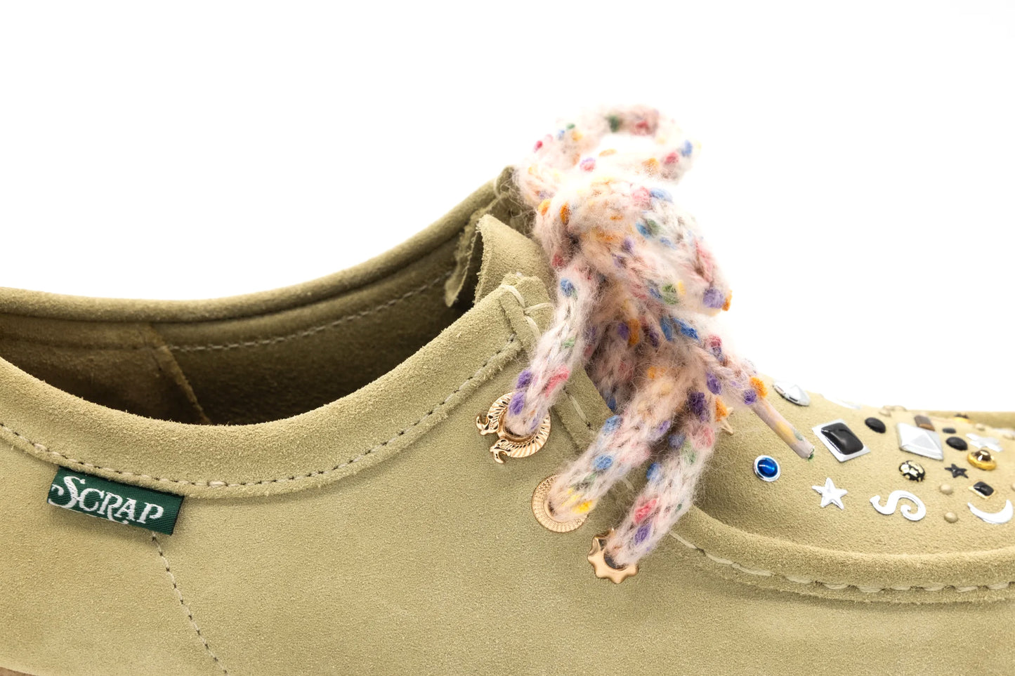 CLARKS WALLABEE X SCRAPWORLD