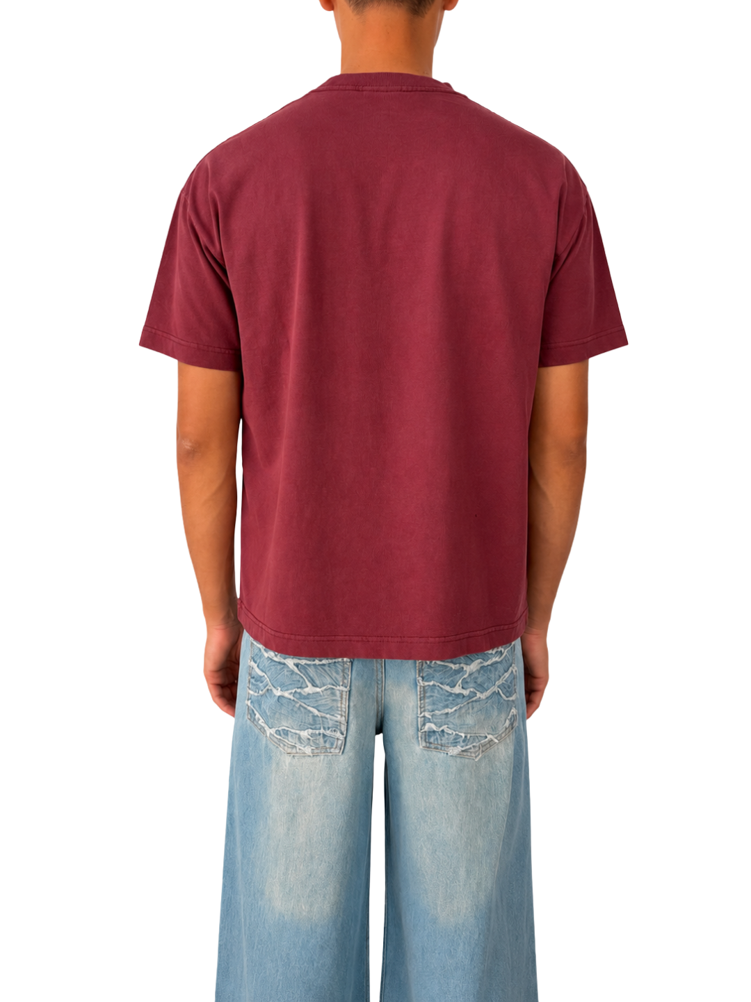 PASSION TEE BURGUNDY