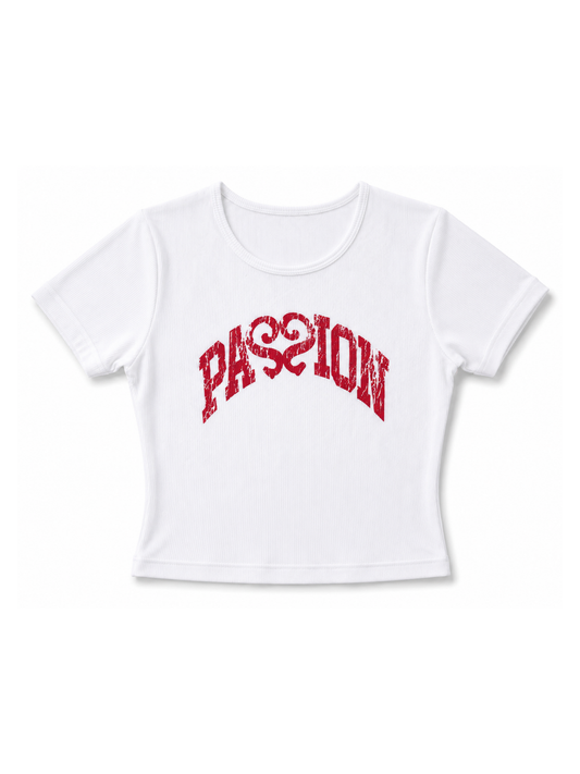 PASSION BABY TEE WHITE