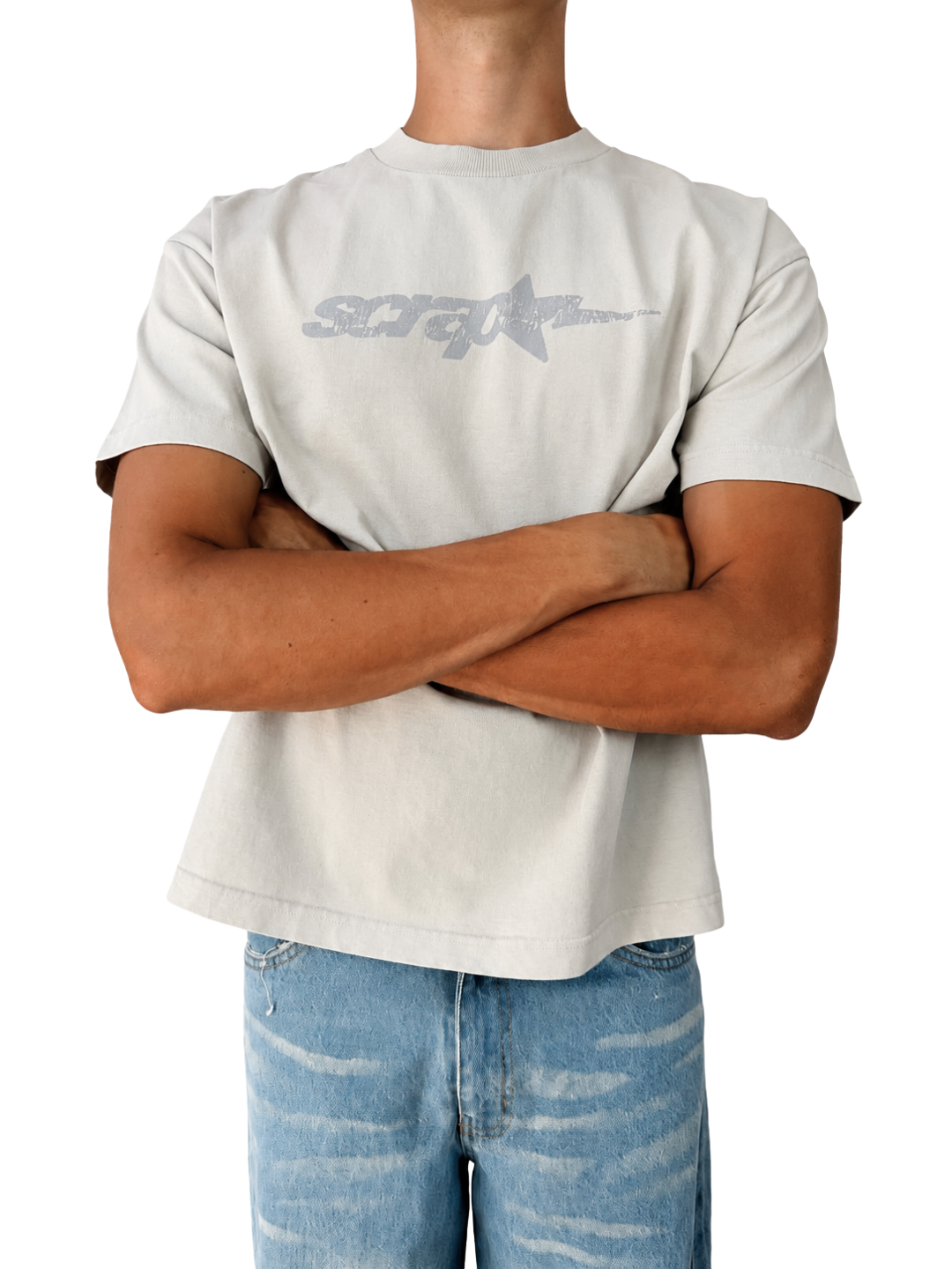 SPARK TEE GREY