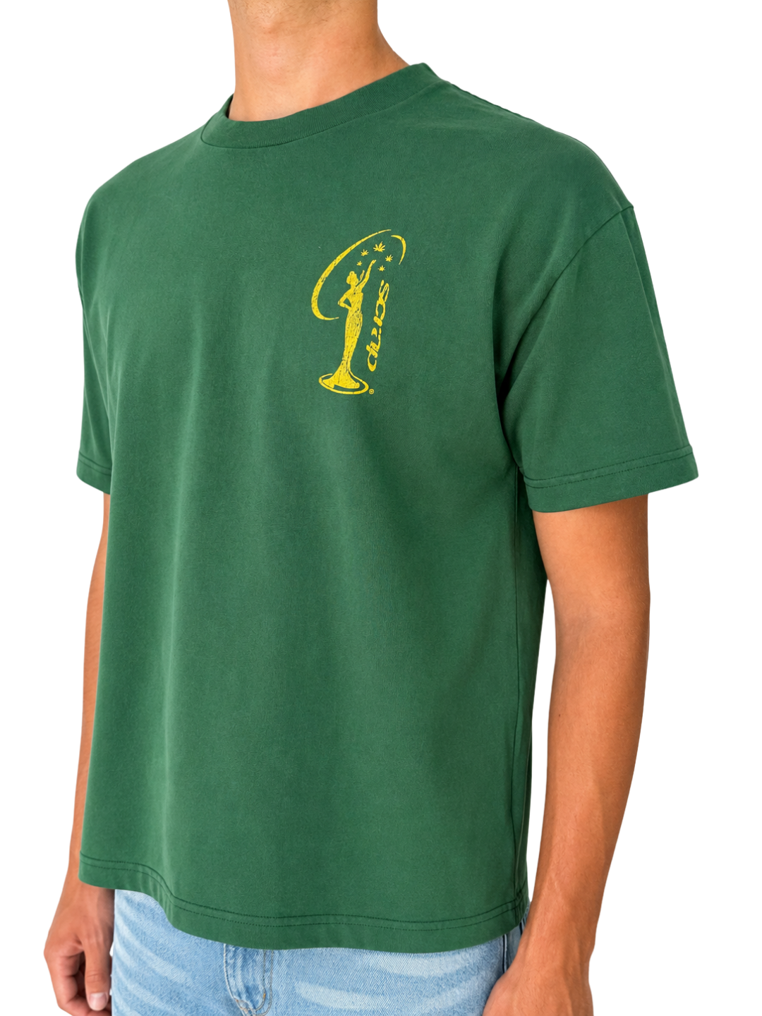 MISS UNIVERSE FOREST GREEN TEE
