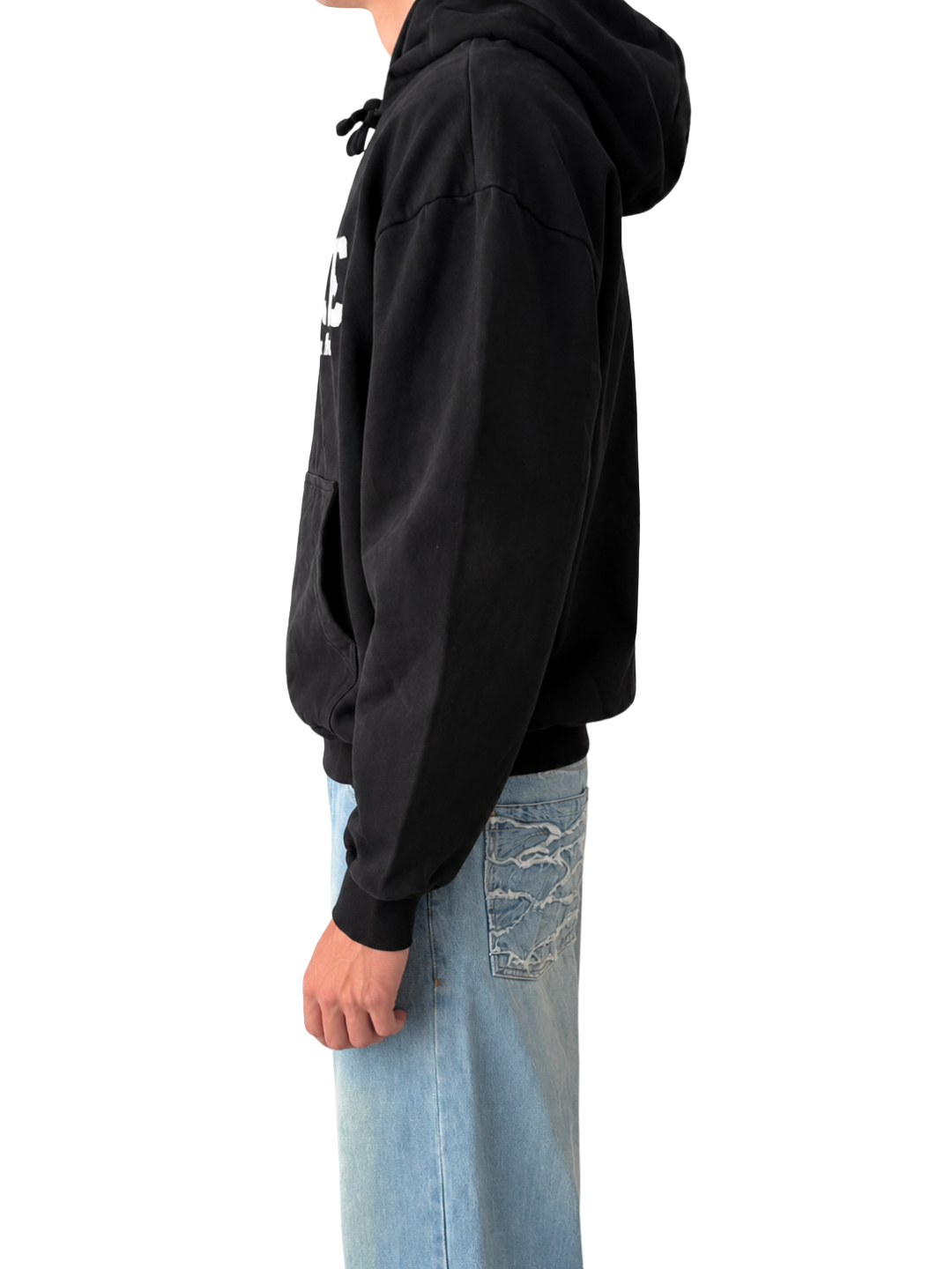 GENYUS AT WORK HOODIE BLACK