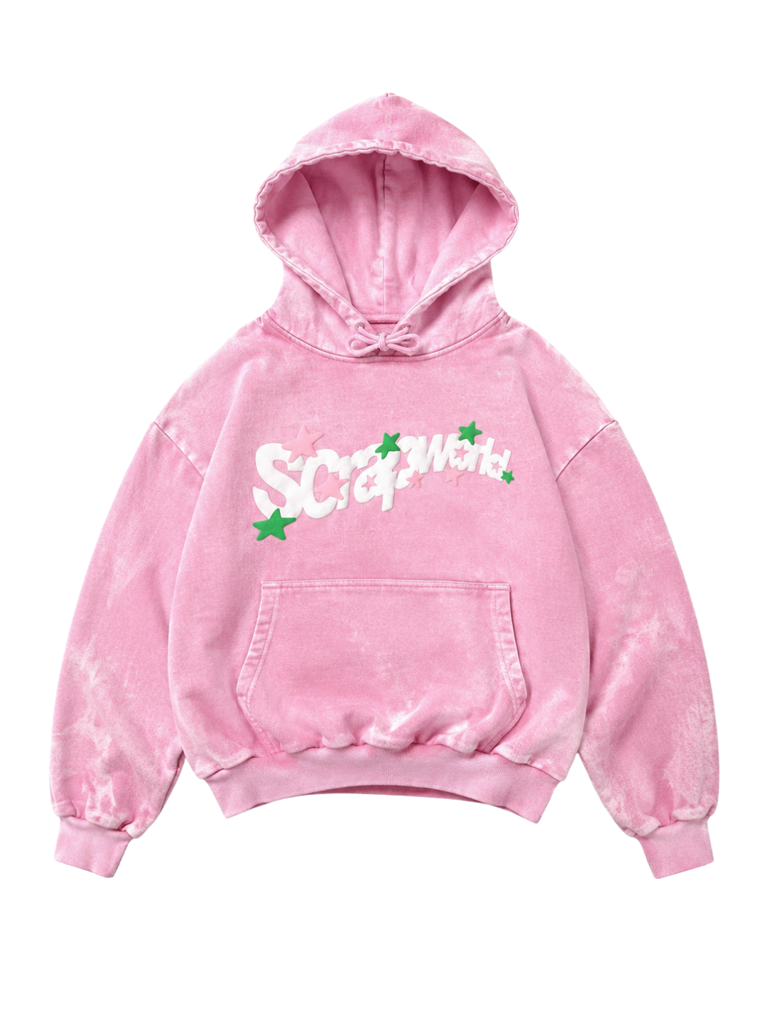 MAGIC SUNFADED HOODIE BABY PINK