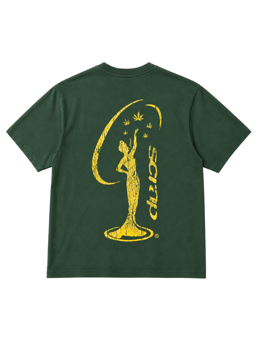 MISS UNIVERSE FOREST GREEN TEE