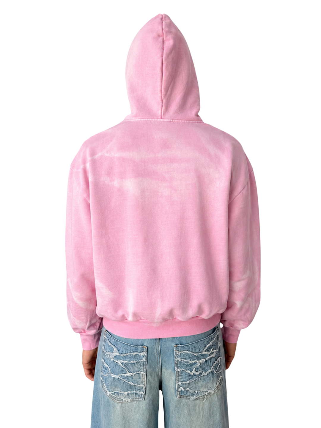 PASSION SUNFADED HOODIE BABY PINK