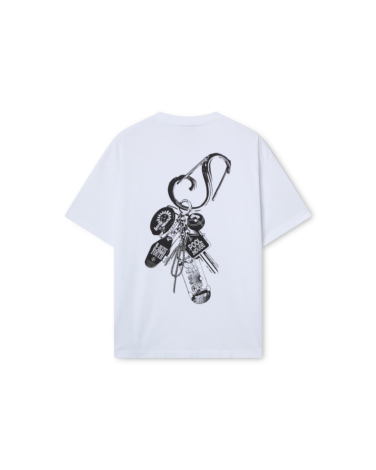 KEYCHAIN TEE WHITE