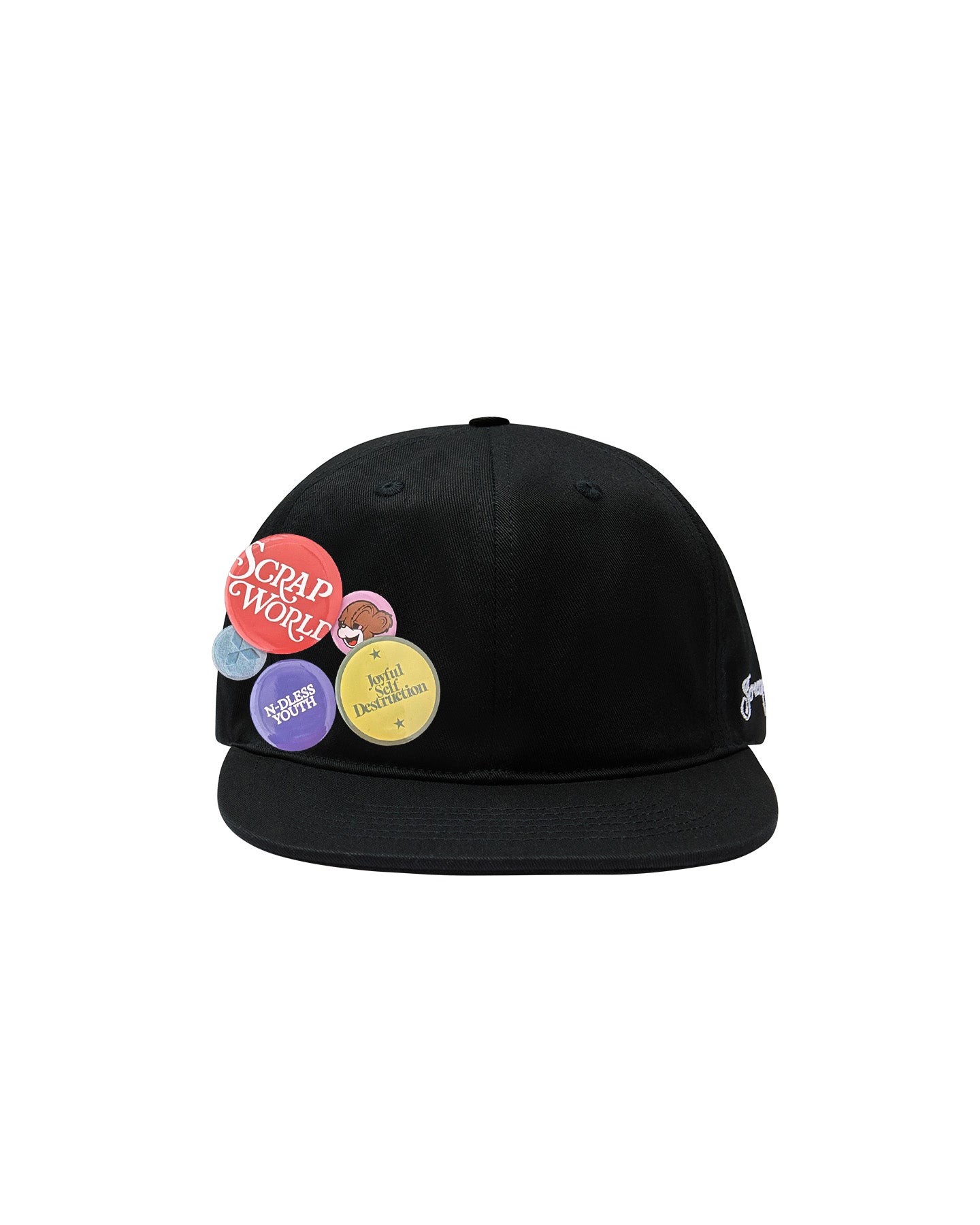 BADGES SNAPBACK CAP BLACK