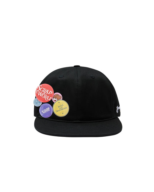 BADGES SNAPBACK CAP BLACK