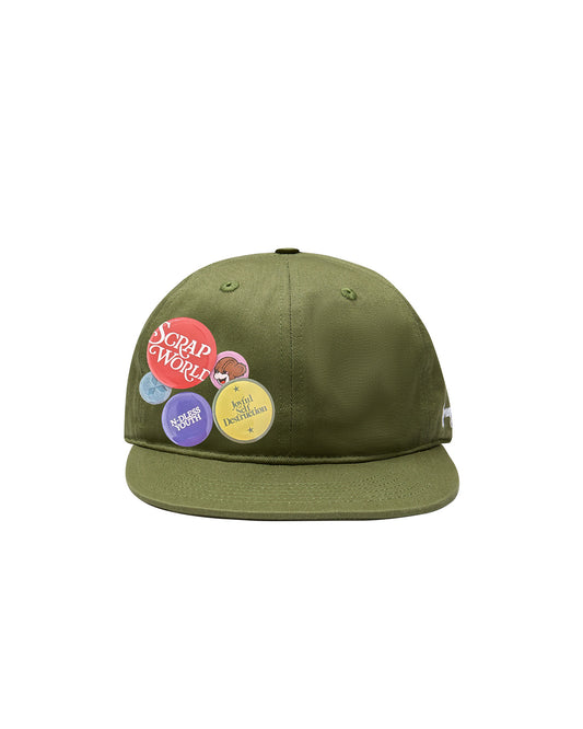 BADGES SNAPBACK CAP GREEN
