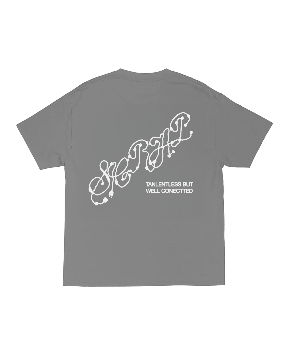 “TaNLLeNtLeSs” TEE FADED GREY