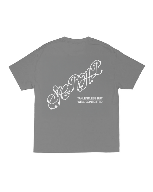 “TaNLLeNtLeSs” TEE FADED GREY