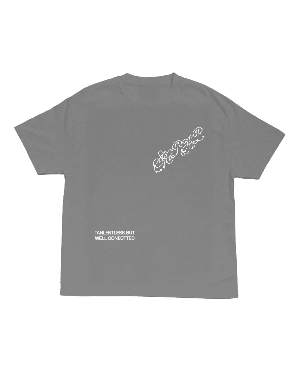 “TaNLLeNtLeSs” TEE FADED GREY