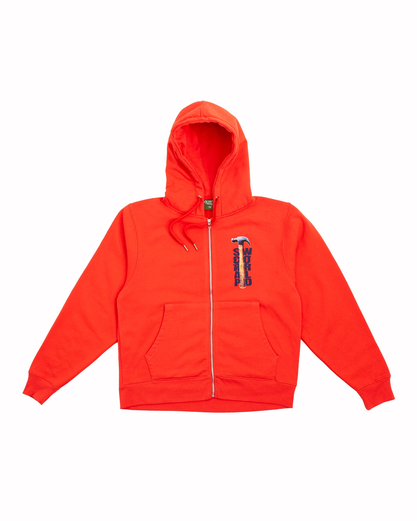 HAMMER ZIP HOODIE RED