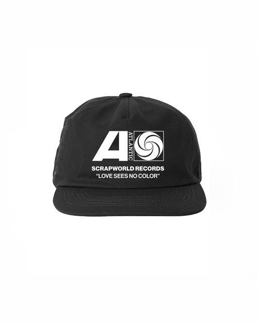 ATLANTIC RECORDS SNAPBACK CAP BLACK