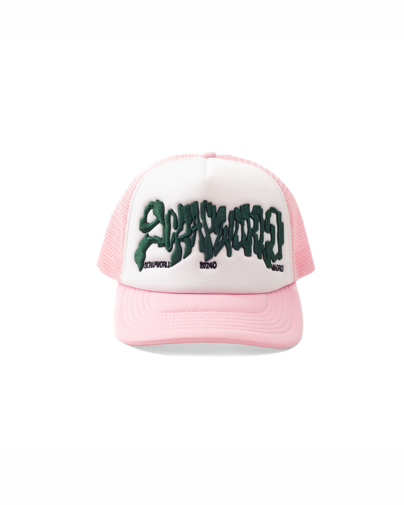 ROCKS TRUCKER CAP PINK