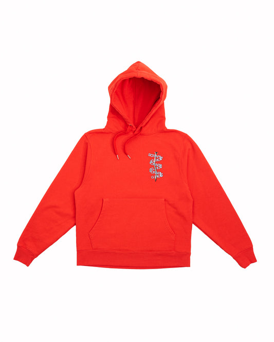 SCREW HOODIE RED