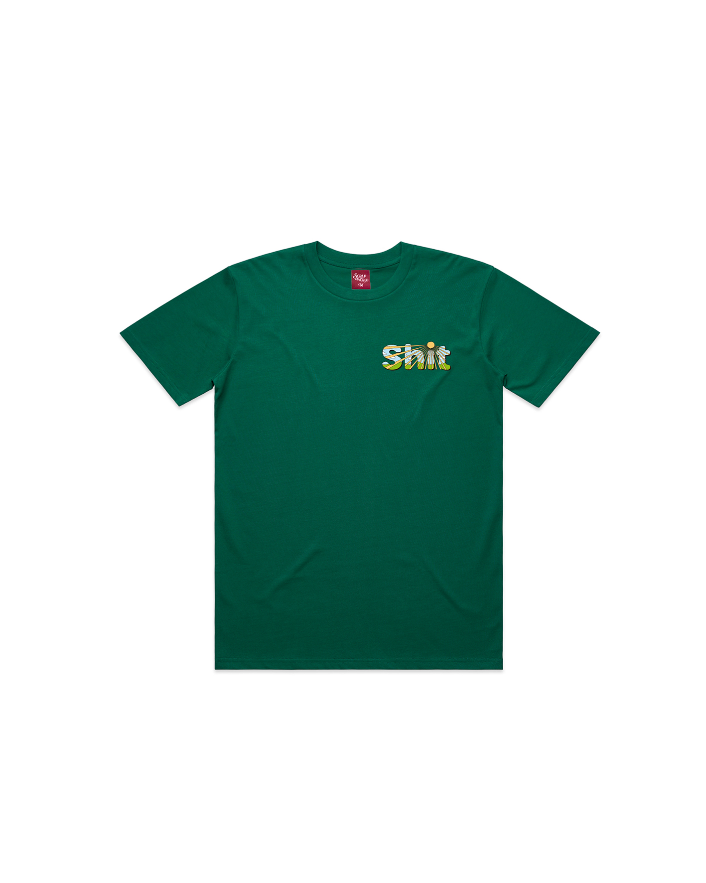SHIT TEE FOREST GREEN