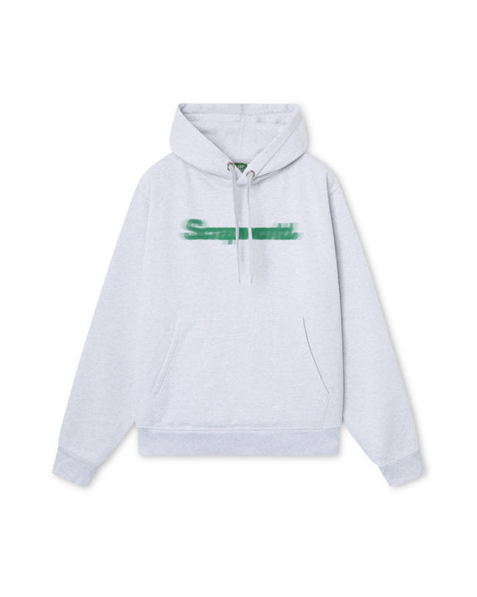 BLUR HOODIE HEATHER GREY