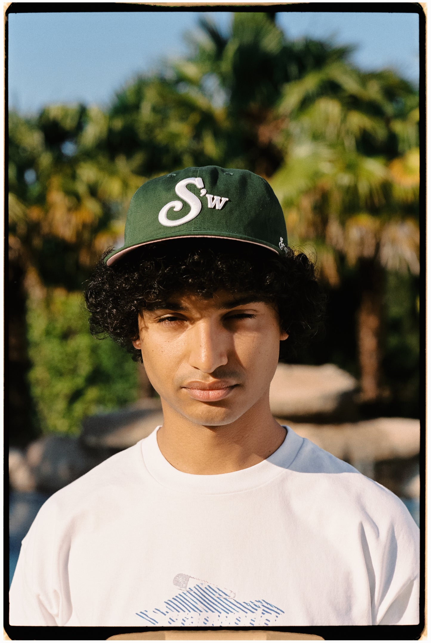 LOGO SNAPBACK CAP GREEN