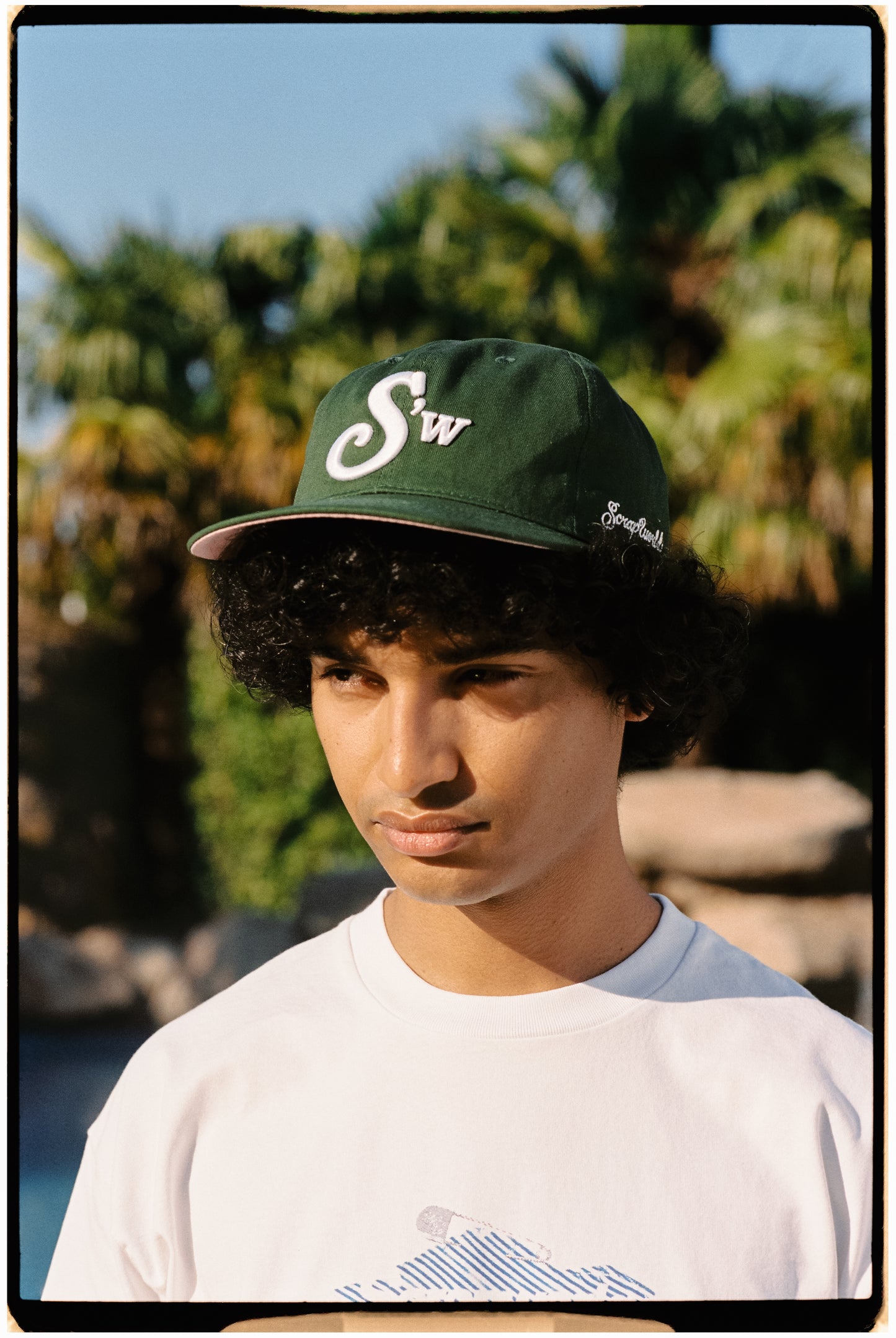 LOGO SNAPBACK CAP GREEN