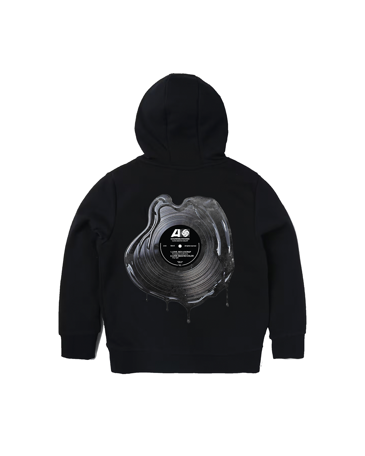 ATLANTIC RECORDS HOODIE BLACK