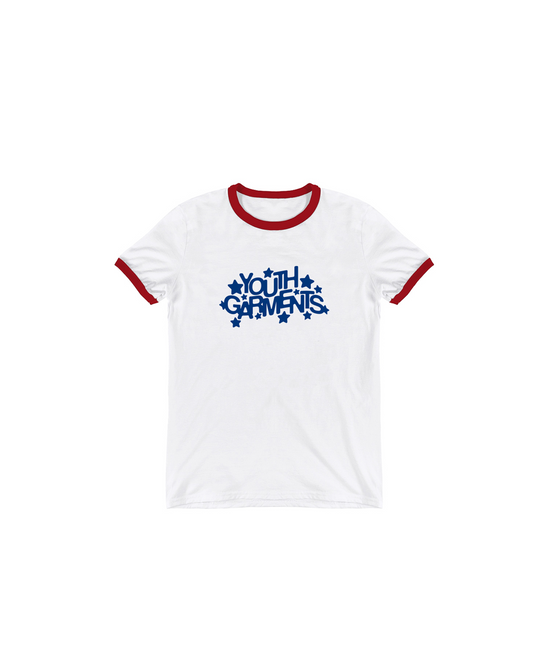 YOUTH GARMENTS WHITE BABY TEE