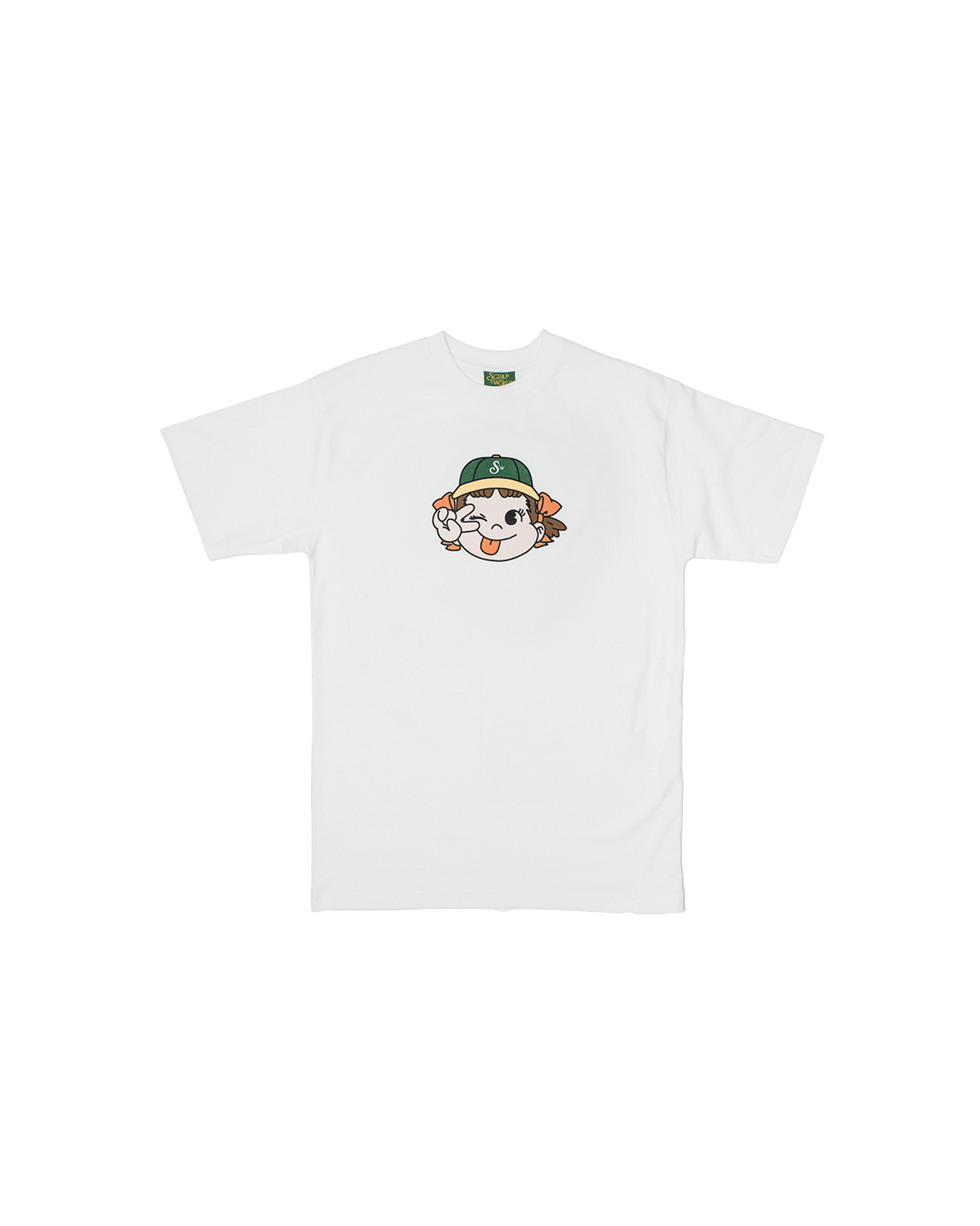 HAPPY GIRL TEE WHITE