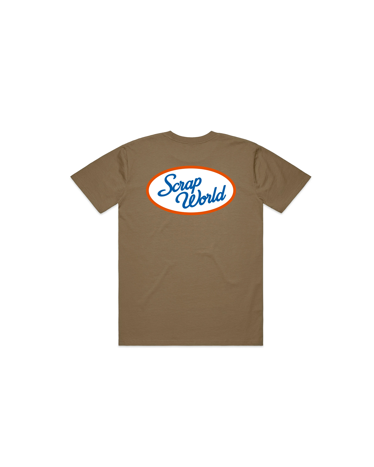 PATCH TEE BROWN