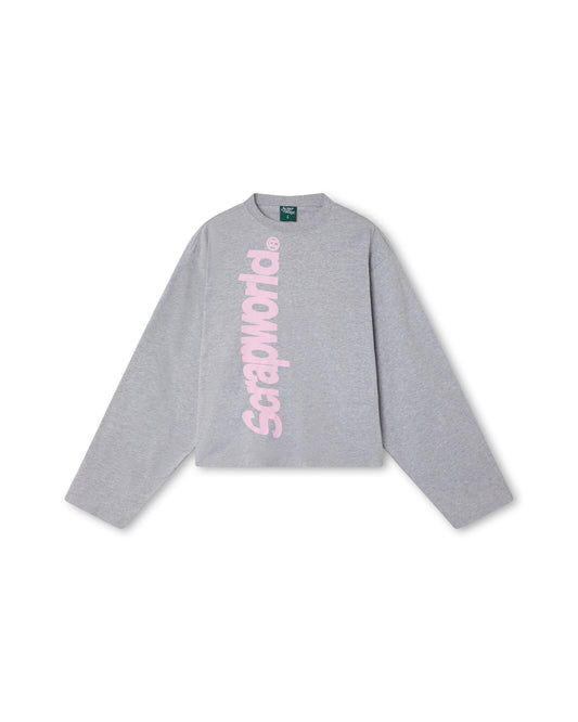 VERT LONGSLEEVE TEE HEATHER GREY